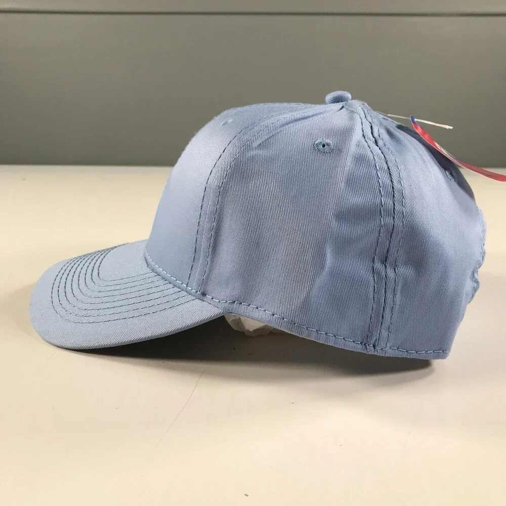 Light Blue Snapback Hat Boys Youth Size Curved Brim Adjustable The Gam